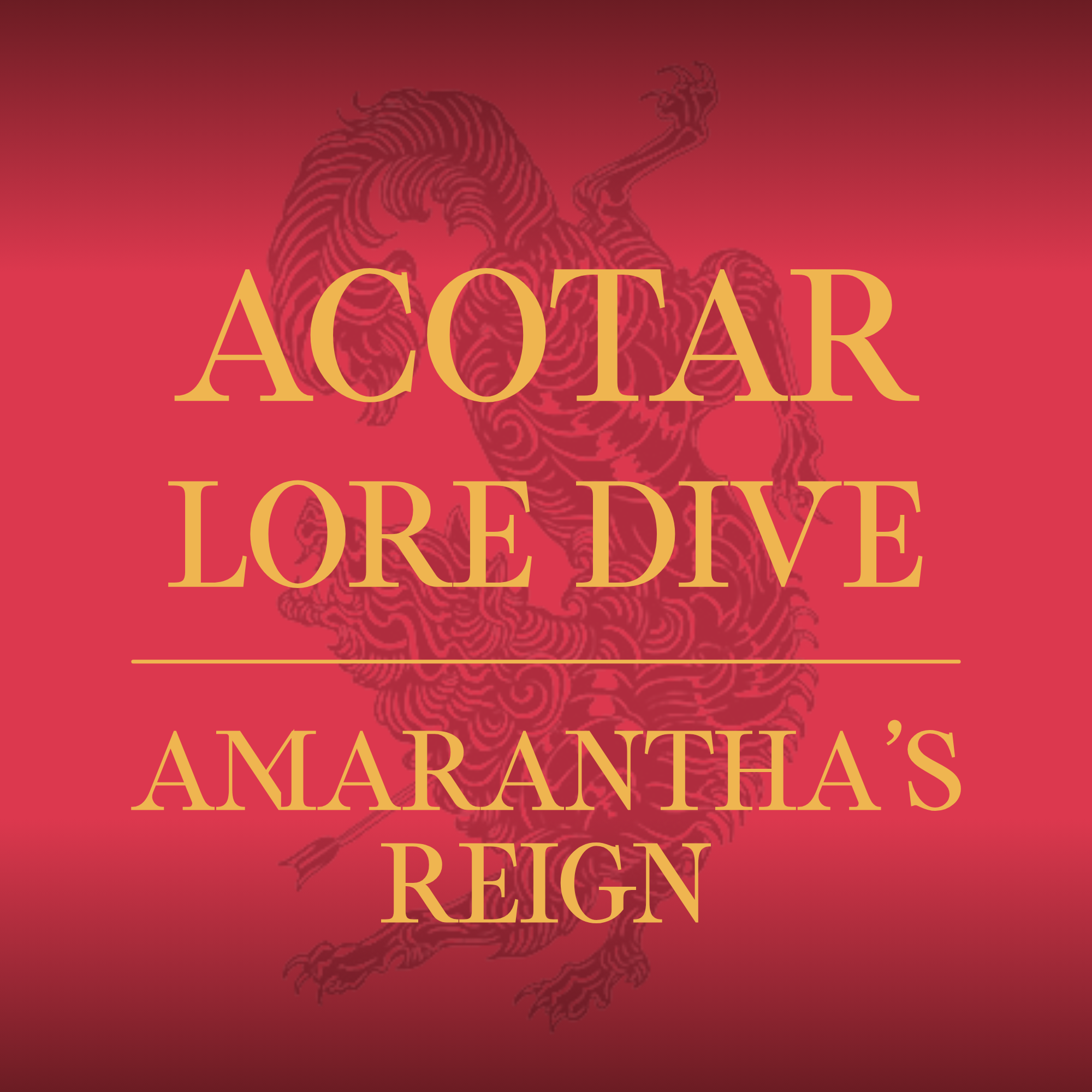 ACOTAR Lore Dive: Amarantha’s Reign